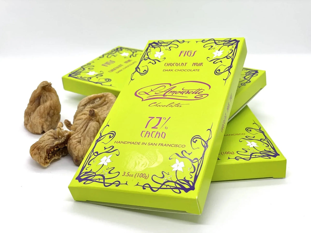 72% Dark Chocolate with Dried Figs