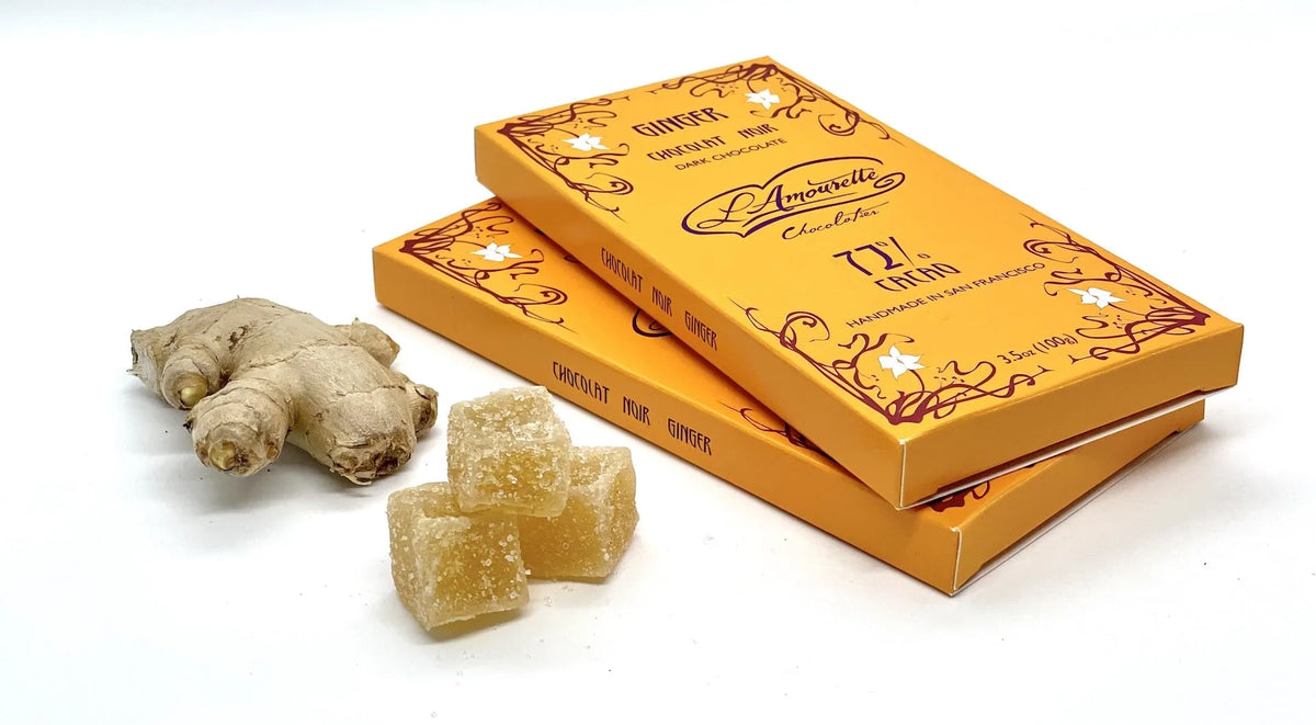 72% Dark Chocolate with Ginger